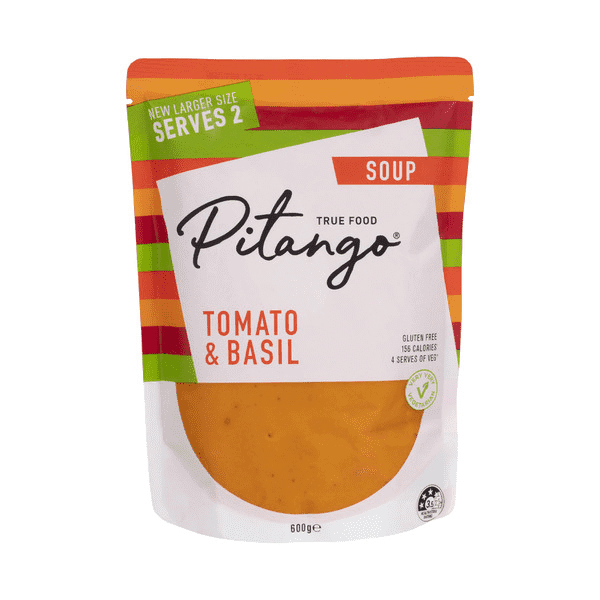 Pitango Soup Tomato & Basil 600g