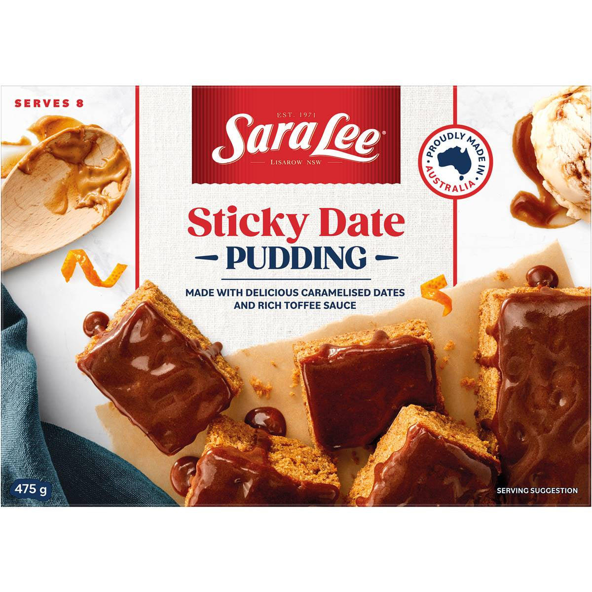 Sara Lee Pudding Sticky Date 475g