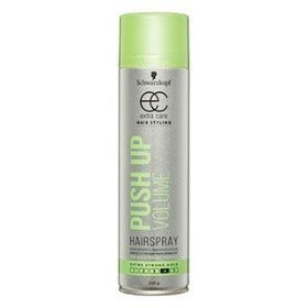 Schwarzkopf Extra Care Push up Volume Hairspray Extra Strong Hold 250g
