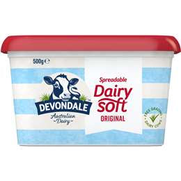 Devondale Spreadable Soft Butter Blend 500g