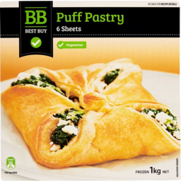 Best Buy Puff Pastry 1kg 6pk