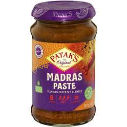Pataks Paste Curry Madras 283g