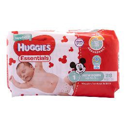 Huggies Nappies Newborn Size 1 28pk