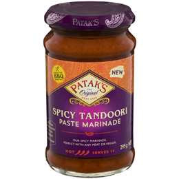 Pataks Spicy Tandoori Paste Marinade 295g