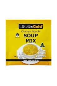 Black & Gold Chicken Flavoured Noodle Soup Mix 50g