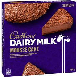 Cadbury Dairy Milk Mousse Cake 450g