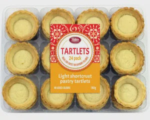 Bakers Collection Tartlets Unfilled 24pk