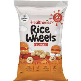 Healtheries Rice Wheels Burger 21g x 6pk