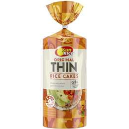 Sunrice Rice Cake Thin Original 150g