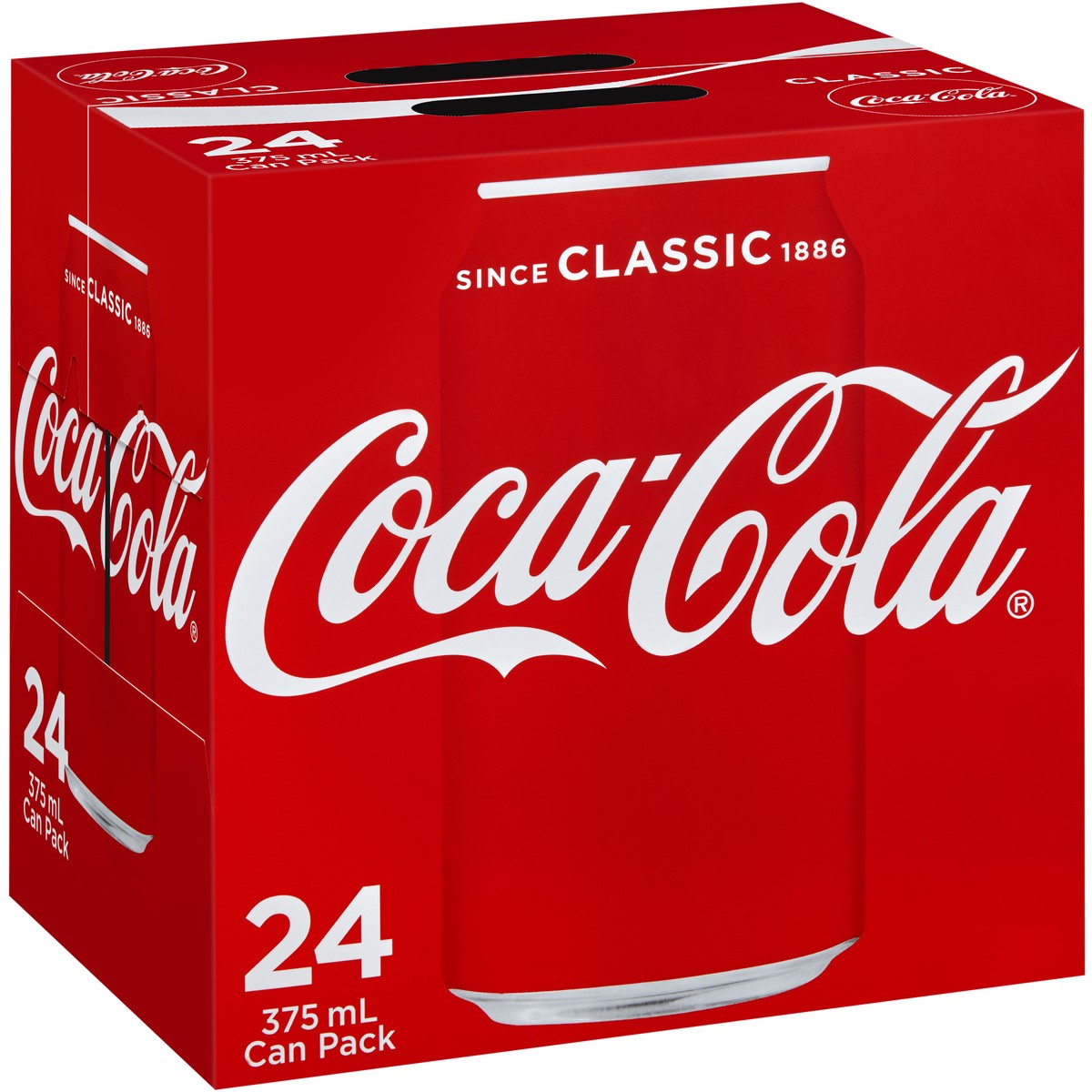 Coca Cola Coke Classic Cans 375ml x 24pk