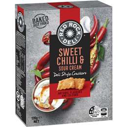 Red Rock Deli Cracker Sweet Chilli & Sour Cream 135g