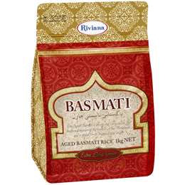 Riviana Basmati Rice Aged Long Grain 1kg