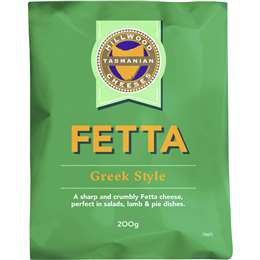 Hillwood Fetta Greek 200g
