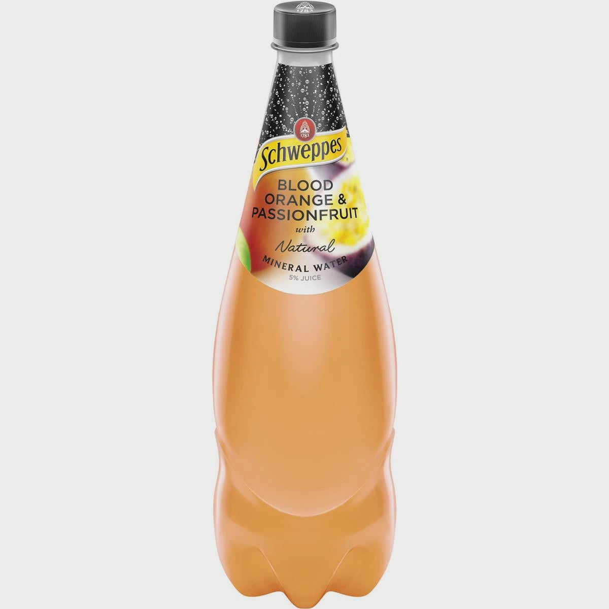 Schweppes Mineral Water Blood Orange Passionfruit 1.1L