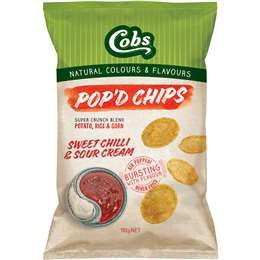 Cobs Pop'd Sweet Chilli & Sour Cream Chips 110g