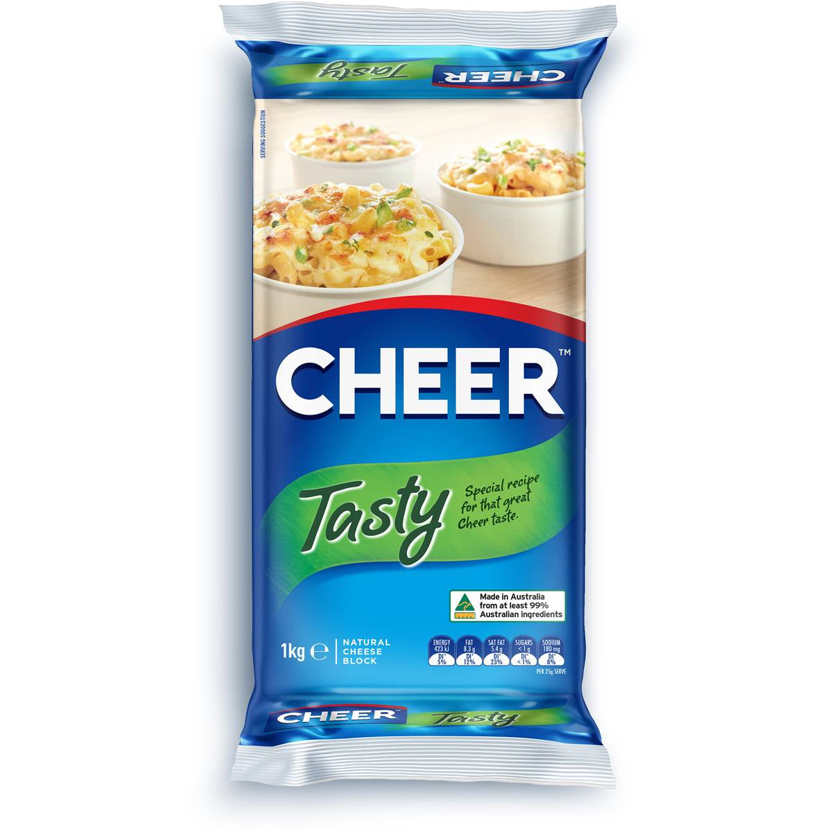 Cheer Cheese Tasty Block 1kg