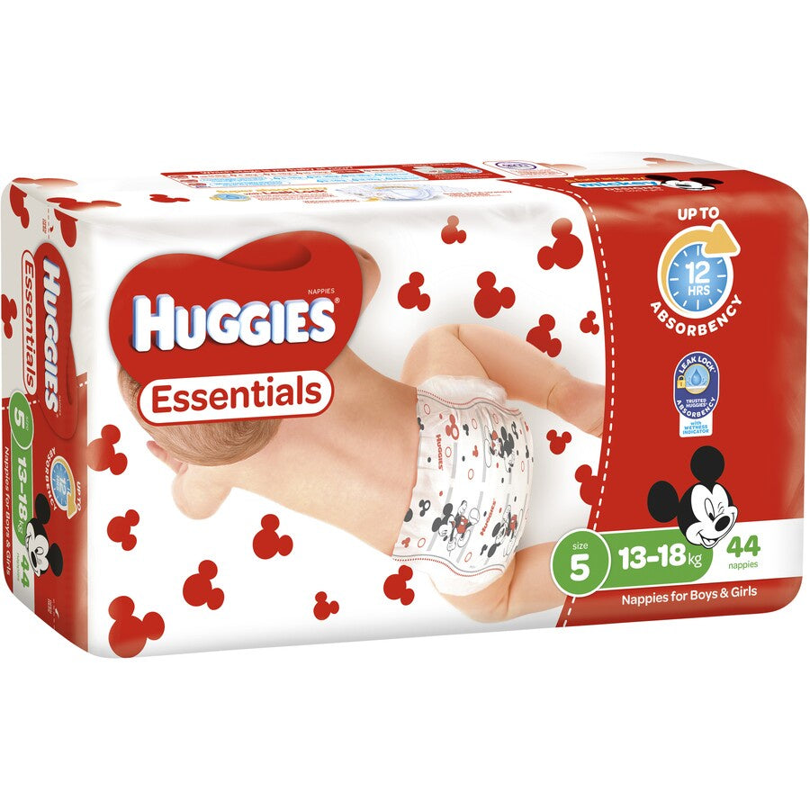 Huggies Nappies Walker Size 5 44pk
