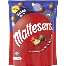 Maltesers Extra Chocolate Pouch 120g