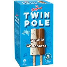 Peters Twin Pole Vanilla & Chocolate 8pk