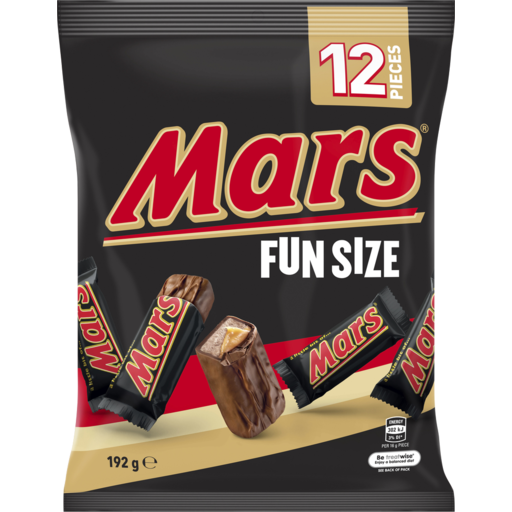 Mars Bar Funsize Sharepack 192g 12pk