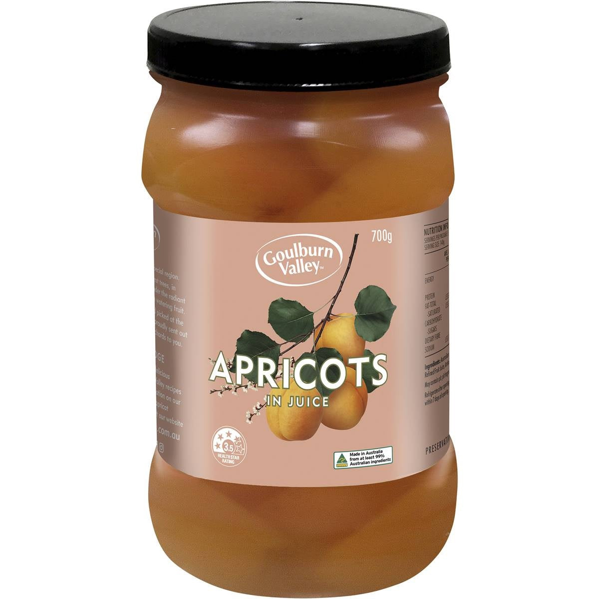 Goulburn Valley Apricots in Juice 700g
