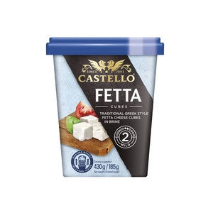 Castello Fetta Cubes in Brine 430g