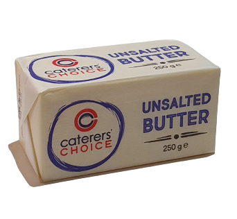 Caterers Choice Unsalted Butter 250g