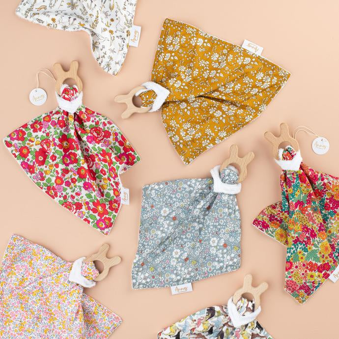 Annas Comforter Teether Liberty Print