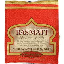 Riviana Basmati Rice Aged Long Grain 2kg