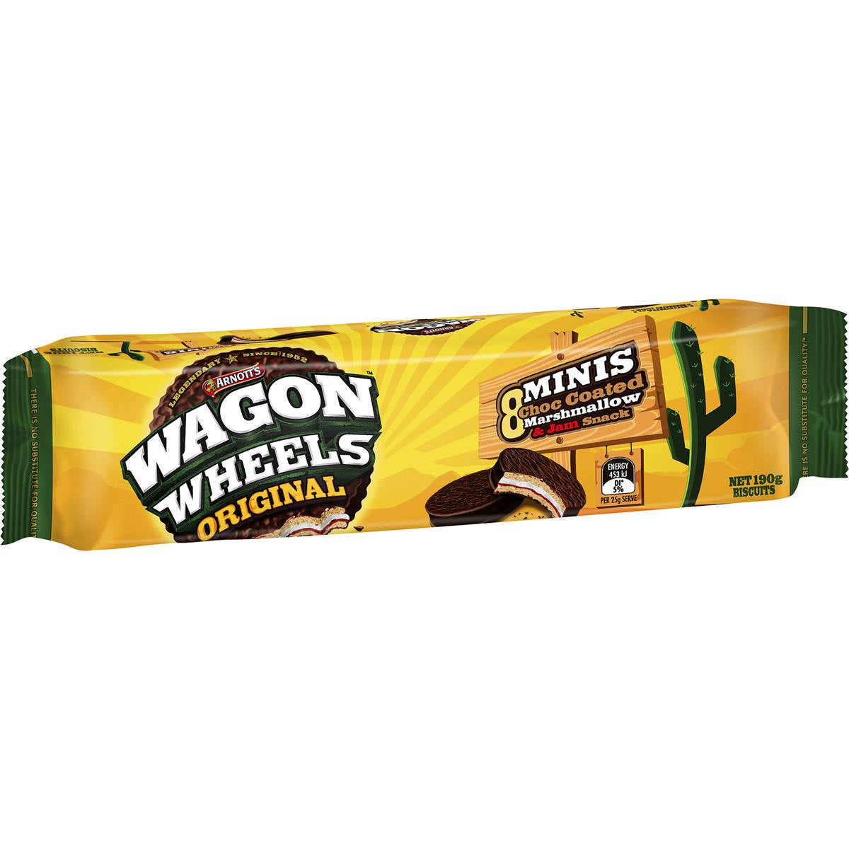 Arnotts Wagon Wheel  Mini Tray 190g