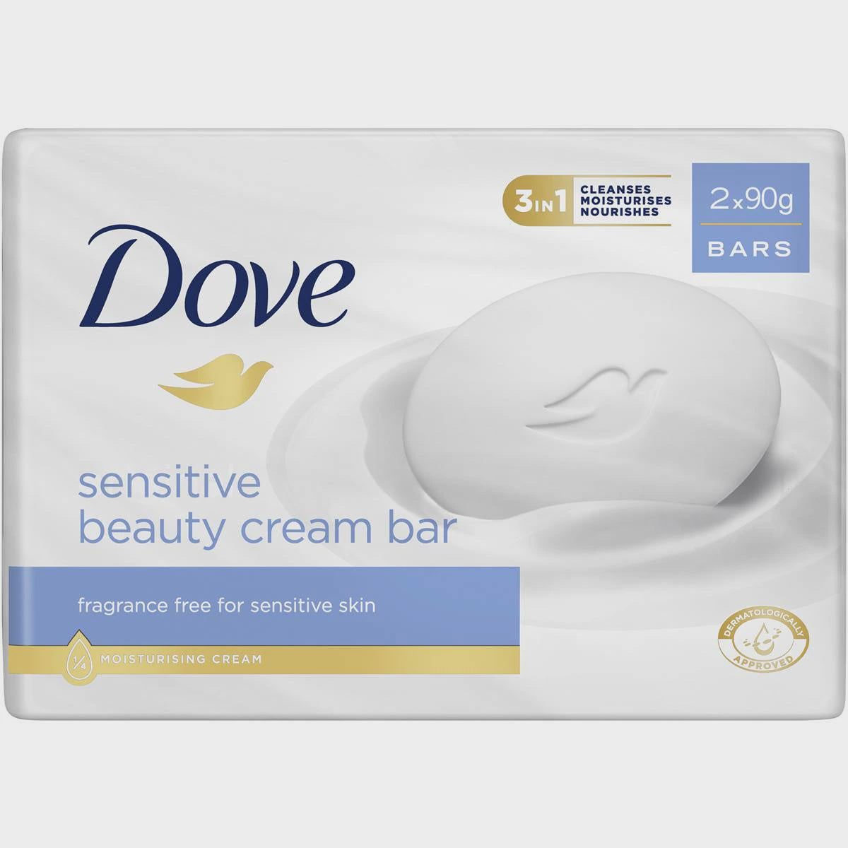 Dove Body Bar Sensative  90g x 2pk
