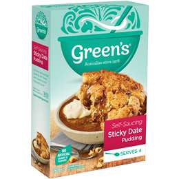 Greens Sponge Pudding Sticky Date 260g