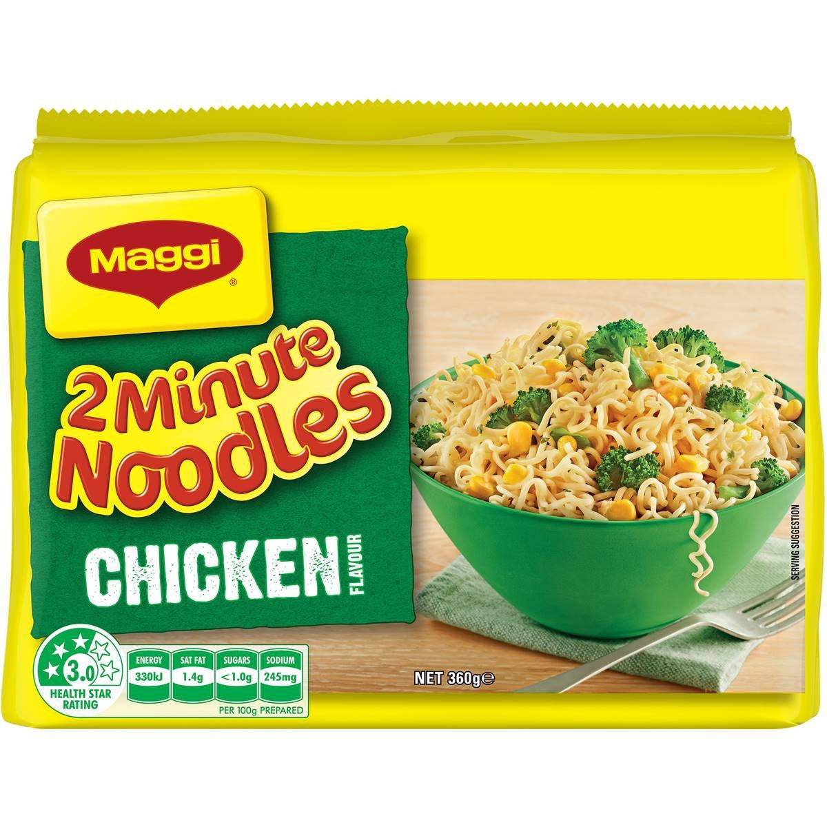 Maggi 2 Minute Noodles Chicken 5pk