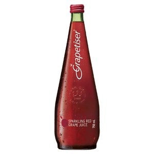 Grapetiser Sparkling Red Grape Juice 750ml