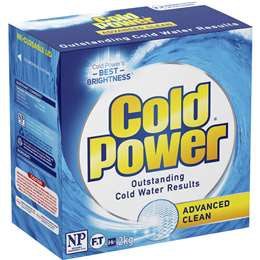 Cold Power Laundry Powder Advanced Clean 2kg