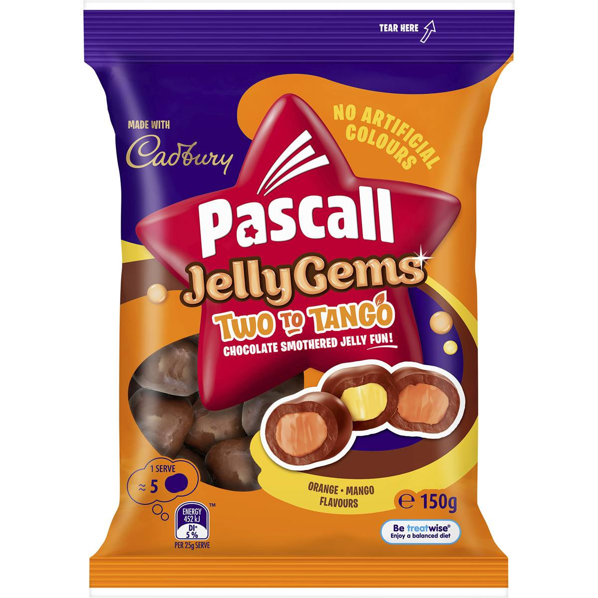 Pascall Jelly Gems Two to Tango 150g