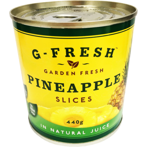 GFresh Pineapple Slices in Natural Juice 440g