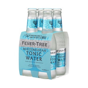 Fever Tree Mediterranean Tonic 200ml x 4pk