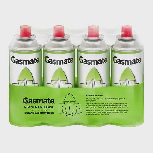 Gasmate Butane Gas Cartridge 4pk