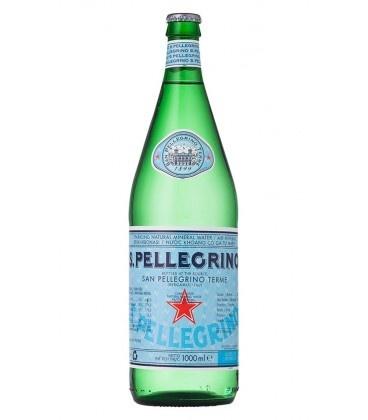 San Pellegrino Sparkling Mineral Water Glass 1L