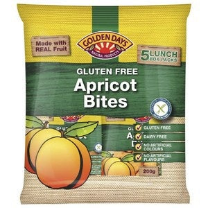 Golden Days Fruit Snacks Apricot Bites 40g x 5pk