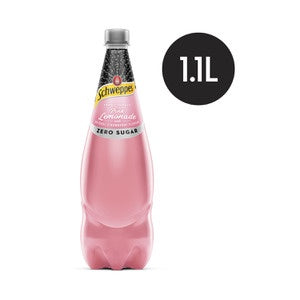 Schweppes Pink Lemonade Zero 1.1L