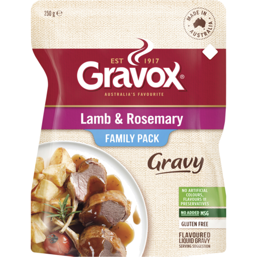 Gravox Lamb & Rosemary Gravy Liquid 250g