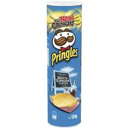 Pringles Salt & Vinegar 134g