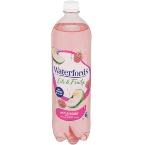 Waterfords Mineral Water Apple Berry 1L