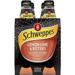 Schweppes Lemon Lime Bitters 300ml x 4pk