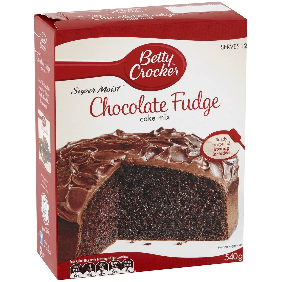 Betty Crocker Chocolate Fudge Cake Mix 450g