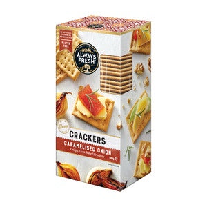 Always Fresh Cracker Caramelised Onion 100g