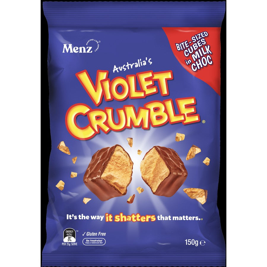 Menz Violet Crumble 150g