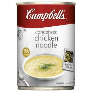 Campbells Condensed Soup Chicken Noodle 420g